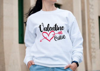 Valentine Cutie T-shirt Design,Valentine T-Shirt Design Bundle, Valentine T-Shirt Design Quotes, Coffee is My Valentine T-Shirt Design, Coffee is My Valentine SVG Cut File, Valentine T-Shirt Design Bundle , Valentine