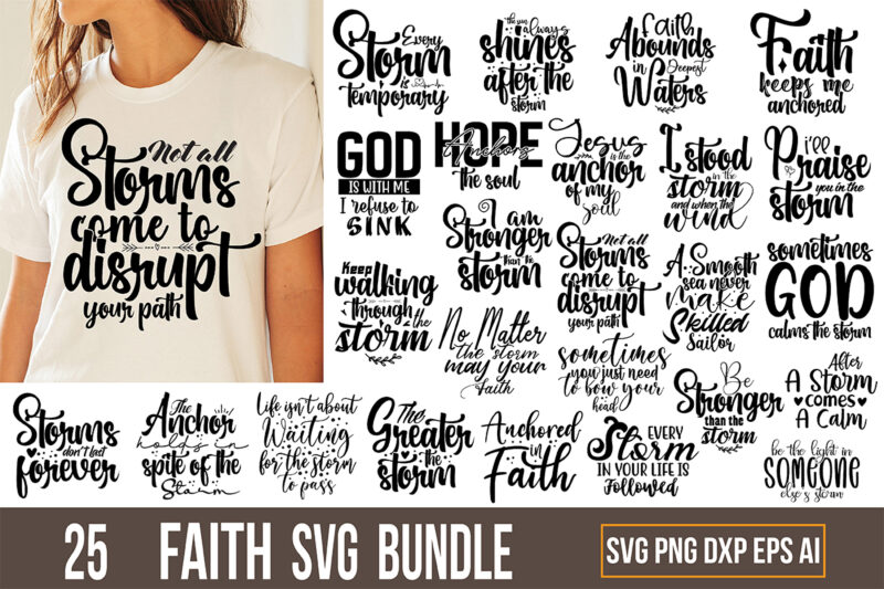 Faith bundle SVG