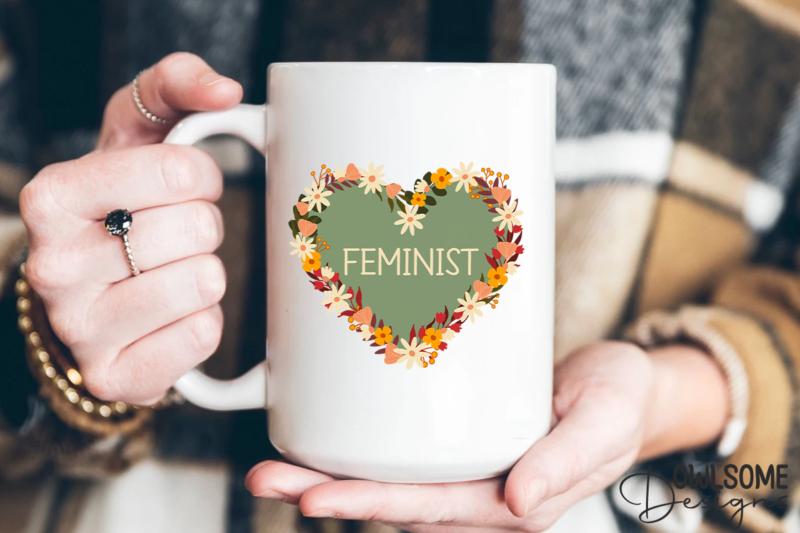 Feminist Strong Woman Sublimation Bundle