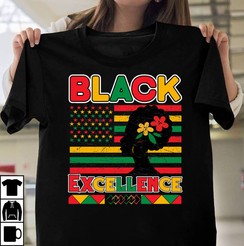 Black History Month T-shirt Design Bundle, black history month,black history,black history month for kids,black history month song,black history facts,black history month uk,black history month rap,black history month 2020,black history month