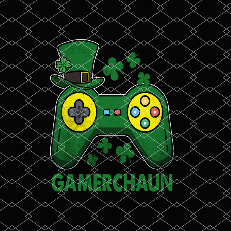 Funny Gamerchaun Irish Gamer Paddys Men St Patrick Day NL