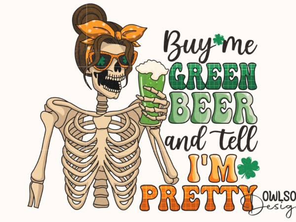 Funny skeleton patricks day png t shirt graphic design