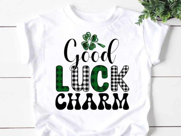 Good luck charm sublimation t shirt design template