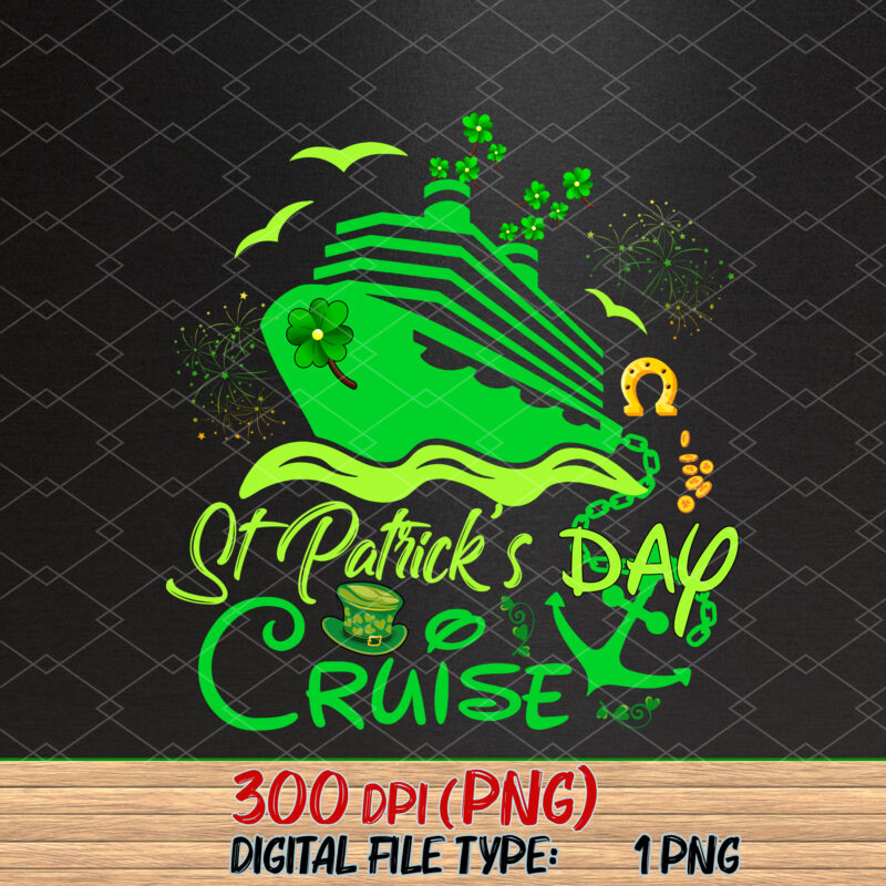 Happy St Patrick_s Day Funny Cruise Ship Cruising Matching Group NC