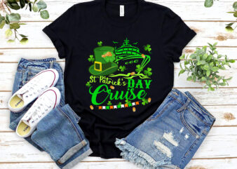 Happy St Patrick_s Day Funny Cruise Ship Cruising Matching Group NL graphic t shirt