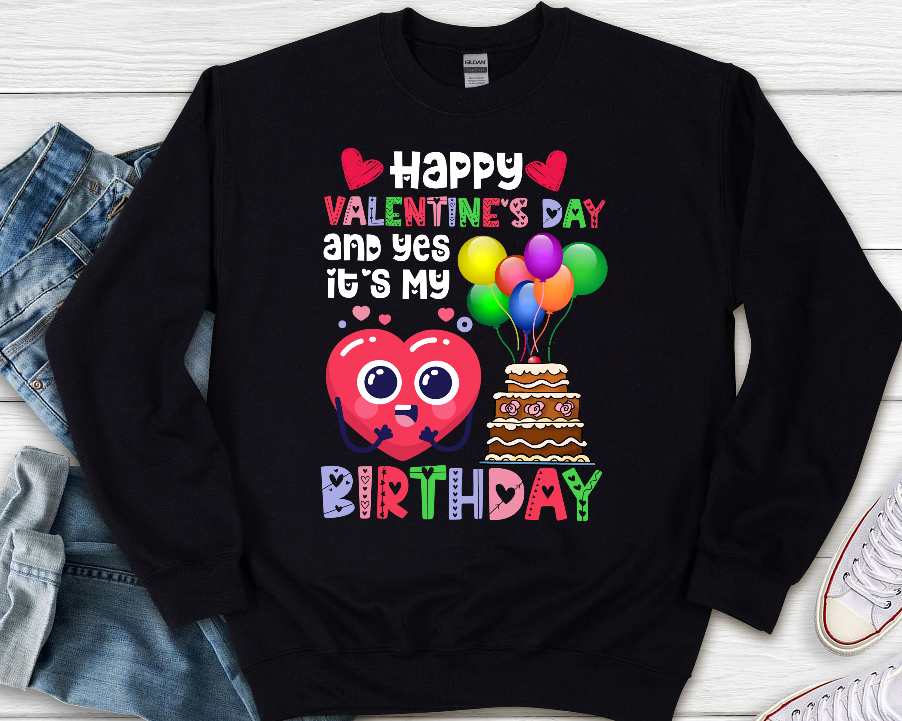Happy Valentines Day And Yes It Is My Birthday V-Day Pajama NL - Buy t ...
