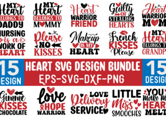 Heart SVG Design Bundle