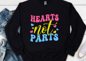 Hearts Not Parts Pansexual Pride Month Flag Pan LGBTQ Groovy NL