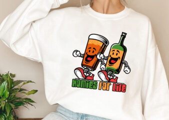 Homies For Life Funny Beer Drinking Squad Wine Lovers Alcohol NL graphic t shirt