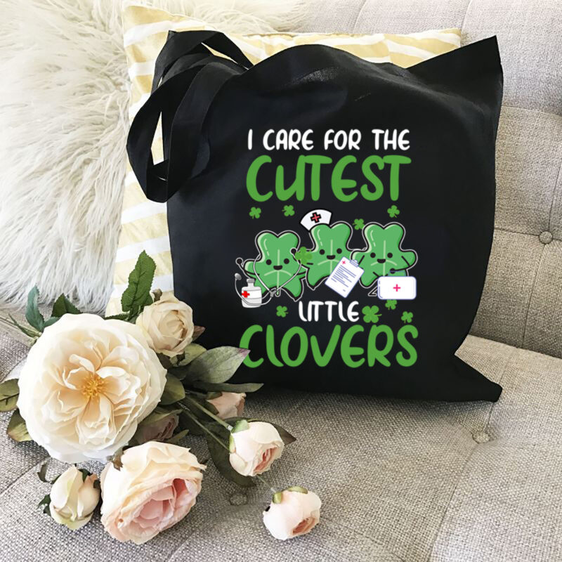 I Care For Cutest Little Clovers Nurse St Patrick_s Day Nursing NICU NL