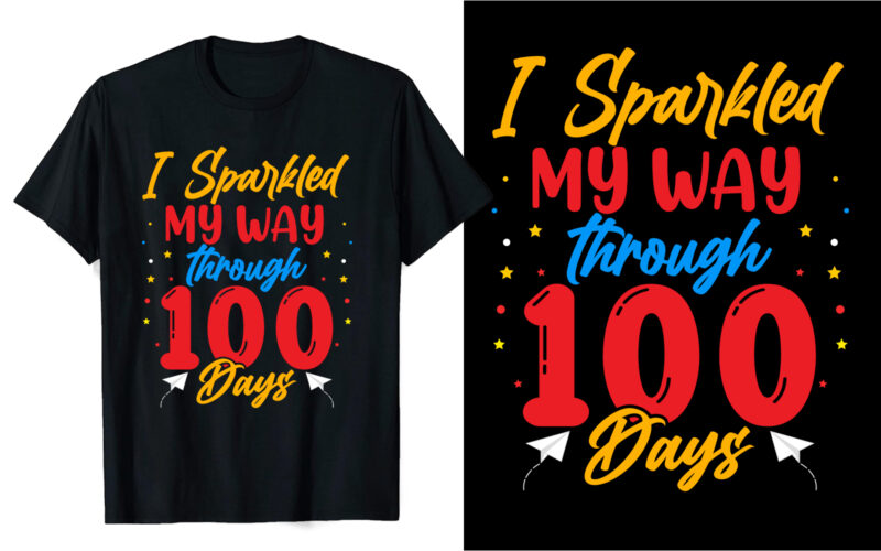 100 days of school t-shirt, 100 days of school t-shirt design, 100 days of school t-shirts, 100 days of school design, back to school t-shirt, 100 days of school t-shirt bundle