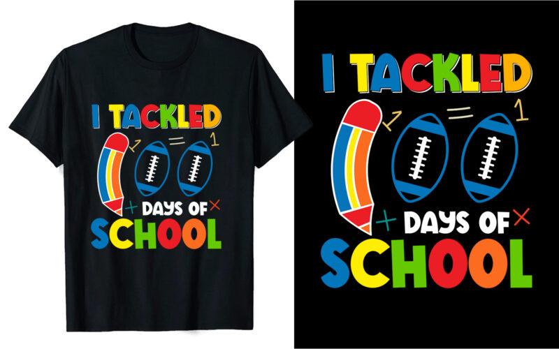 100 days of school t-shirt, 100 days of school t-shirt design, 100 days of school t-shirts, 100 days of school design, back to school t-shirt, 100 days of school t-shirt bundle