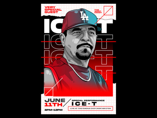 Ice-t t shirt design for sale