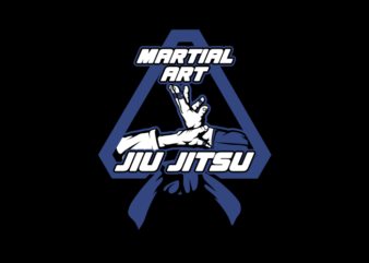 JIU JITSU MARTIAL ART POSTER