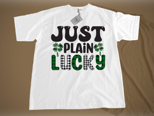 Just plain lucky vector clipart