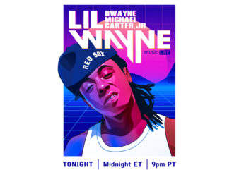 Lil Wayne t shirt vector graphic