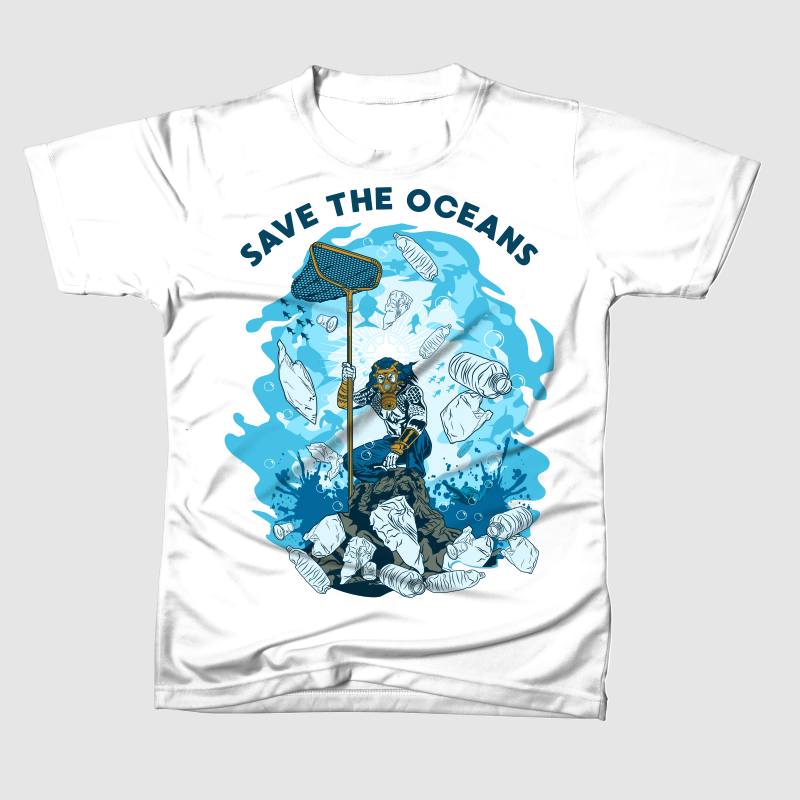 MAN SAVE THE OCEANS