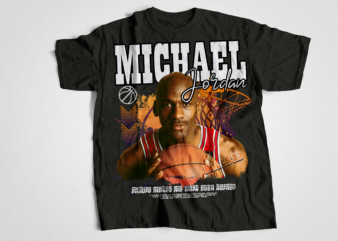 Michael Jordan the Legend T-Shirt Design