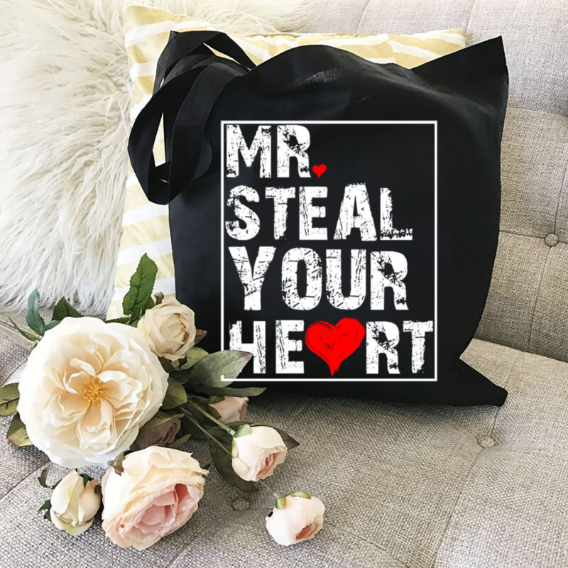 Mr Steal Your Heart Valentines Day Funny V-Day Boys Kids NL