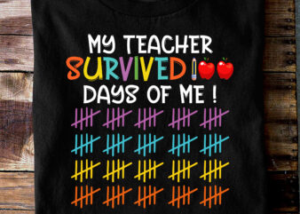 My Teacher Survived 100 Days Of Me Dabbing Unicorn 100th Day NC