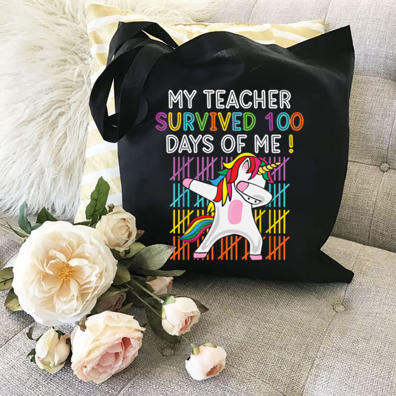 My Teacher Survived 100 Days Of Me Dabbing Unicorn 100th Day NL