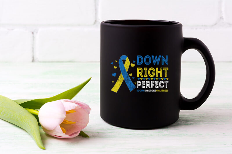 National Down Syndrome Awareness Down Right Perfect T21 NL 2