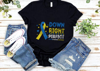National Down Syndrome Awareness Down Right Perfect T21 NL 2 T shirt vector artwork