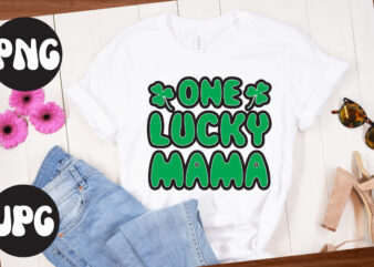 One Lucky Mama , St Patrick’s Day Bundle,St Patrick’s Day SVG Bundle,Feelin Lucky PNG, Lucky Png, Lucky Vibes, Retro Smiley Face, Leopard Png, St Patrick’s Day Png, St. Patrick’s Day