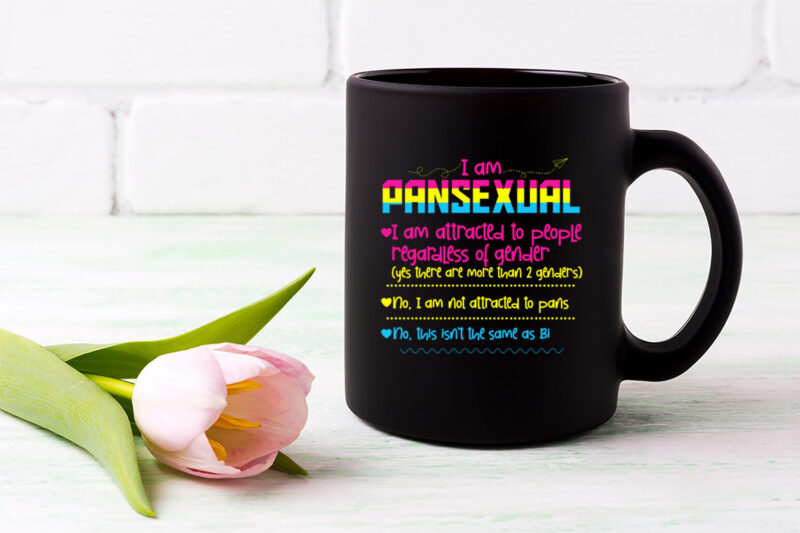 Pansexual Definition Funny Gay Pride Pans LGBTQ Pride Flag NL 1801 10