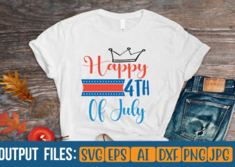 Happy 4th Of July t-shirt design