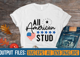 All American Stud t-shirt design