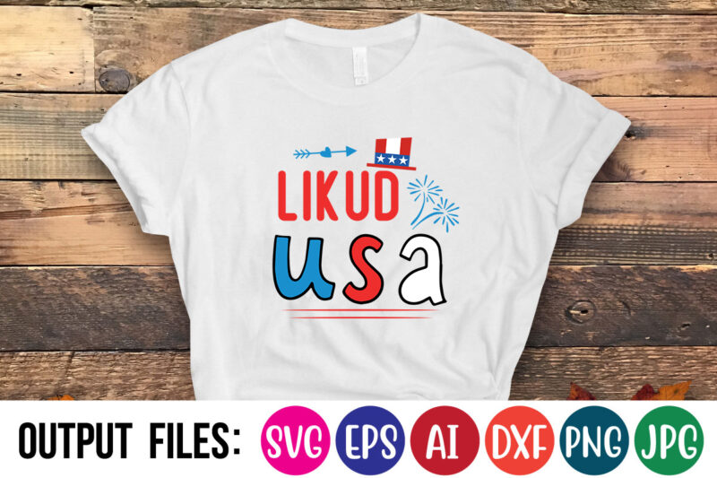 Likud USA t-shirt design