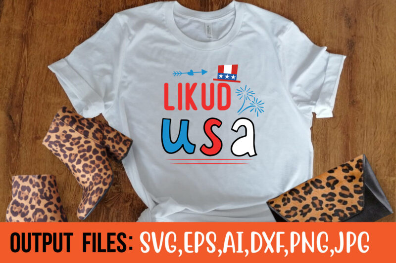 Likud USA t-shirt design