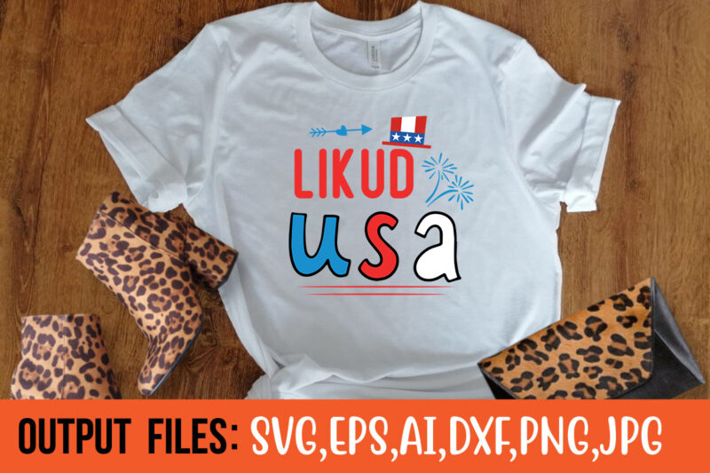 Likud USA t-shirt design