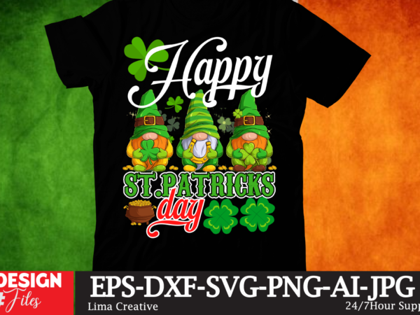 St.patrick’s day t-shirt design, happy st.patrick’s day t-shirt design,st.patrick”s day t-shirt design bundle, st.patrick’s day t-shirt design, svg cute file,.studio files, 100 patrick day vector t-shirt designs bundle, baby mardi