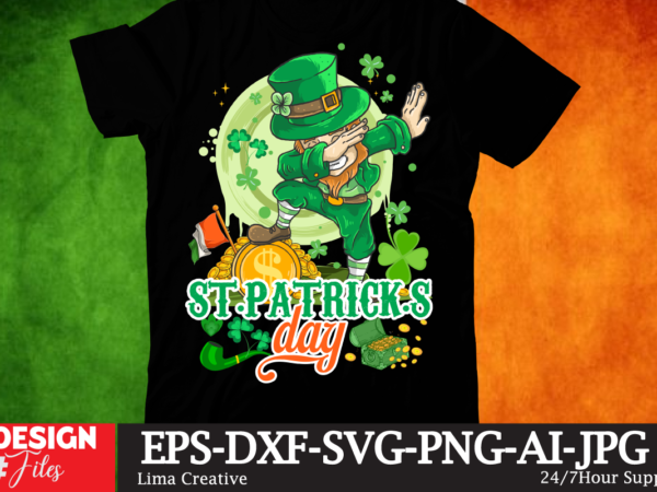 St.patrick’s day t-shirt design, st.patricks day t-shirt design, st.patrick”s day t-shirt design bundle, st.patrick’s day t-shirt design, svg cute file,.studio files, 100 patrick day vector t-shirt designs bundle, baby mardi