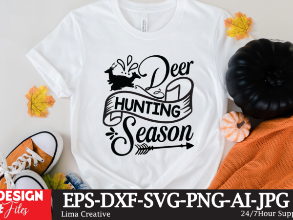 Deer hunting season t-shirt design,mens hunting gift for dad, my favorite hunting partners call me dad, hunting dad gift short-sleeve unisex t-shirt hunting shirt, hunter gift, i like hunting and