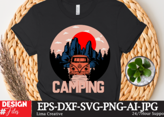 Camping T-shirt Design , Camping Crew T-Shirt Design , Camping Crew T-Shirt Design Vector , camping T-shirt Desig,Happy Camper Shirt, Happy Camper Tshirt, Happy Camper Gift, Camping Shirt, Camping Tshirt,