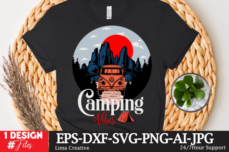 Camping Vibes T-shirt Design,Camping Crew T-Shirt Design , Camping Crew T-Shirt Design Vector , camping T-shirt Desig,Happy Camper Shirt, Happy Camper Tshirt, Happy Camper Gift, Camping Shirt, Camping Tshirt, Camper