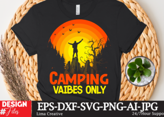 Camping Vibes Only T-shirt Design,Camping Crew T-Shirt Design , Camping Crew T-Shirt Design Vector , camping T-shirt Desig,Happy Camper Shirt, Happy Camper Tshirt, Happy Camper Gift, Camping Shirt, Camping Tshirt,