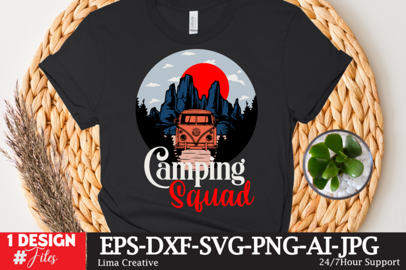 Camping Squad T-shirt Design,Camping Crew T-Shirt Design , Camping Crew T-Shirt Design Vector , camping T-shirt Desig,Happy Camper Shirt, Happy Camper Tshirt, Happy Camper Gift, Camping Shirt, Camping Tshirt, Camper