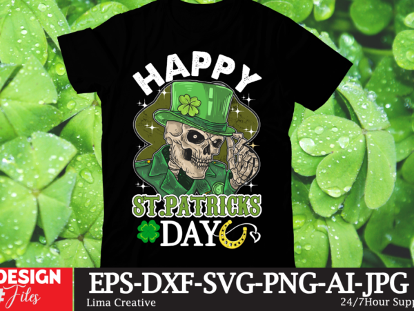 Happy st.patrick’s day t-shirt design,.studio files, 100 patrick day vector t-shirt designs bundle, baby mardi gras number design svg, buy patrick day t-shirt designs for commercial use, canva t shirt