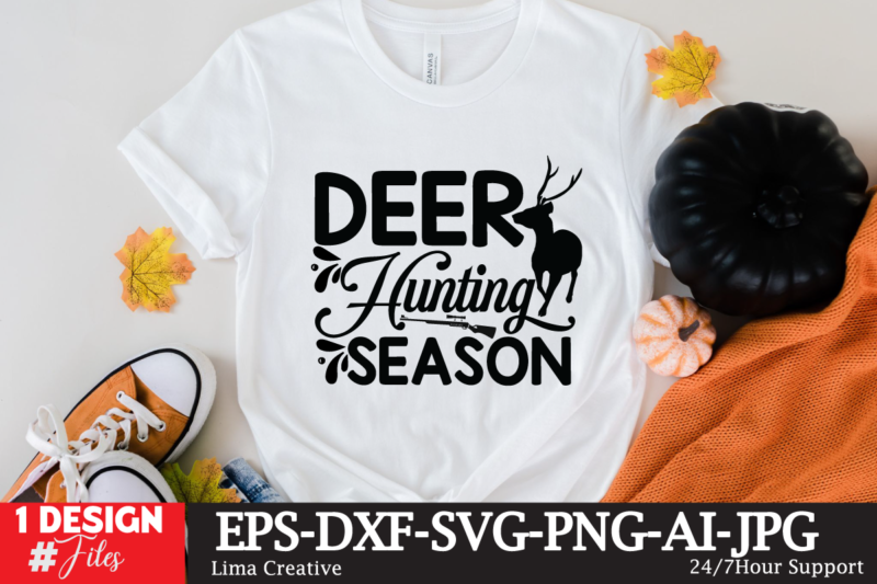 Deer Hunting Season T-shirt Design,Mens Hunting Gift for Dad, My favorite Hunting Partners Call Me DAd, Hunting Dad Gift Short-Sleeve Unisex T-Shirt Hunting shirt, Hunter gift, I like hunting and