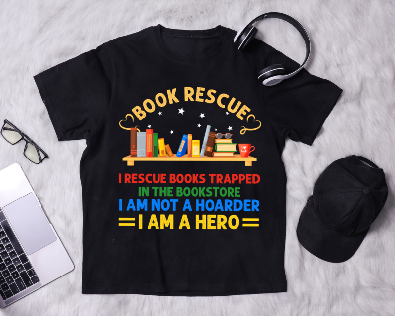 25 Book PNG T-shirt Designs Bundle For Commercial Use Part 1, Book T-shirt, Book png file, Book digital file, Book gift, Book download, Book design