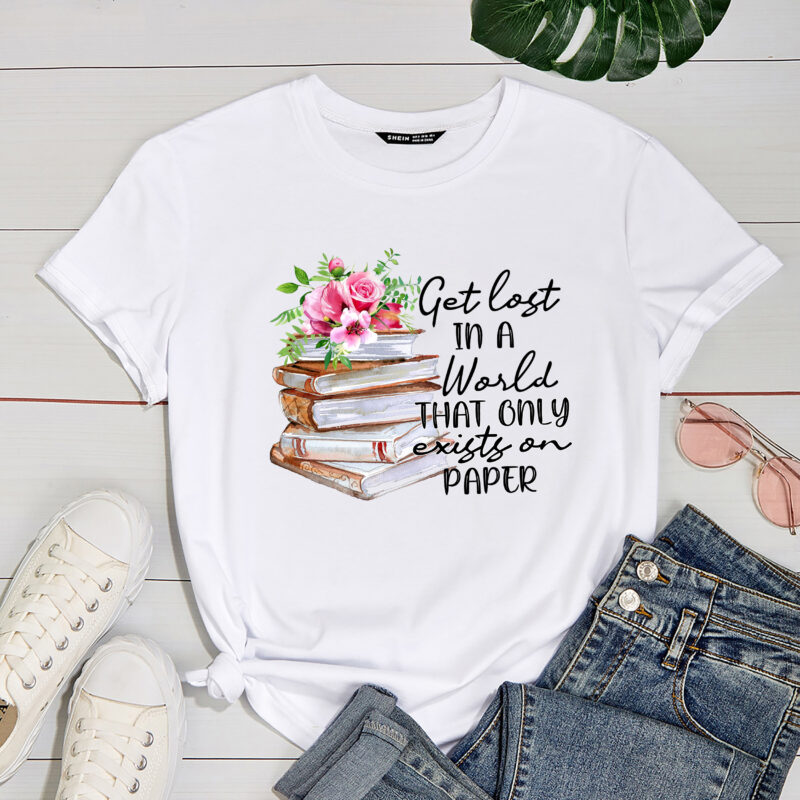 25 Book PNG T-shirt Designs Bundle For Commercial Use Part 1, Book T-shirt, Book png file, Book digital file, Book gift, Book download, Book design