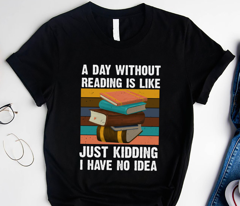 25 Book PNG T-shirt Designs Bundle For Commercial Use Part 1, Book T-shirt, Book png file, Book digital file, Book gift, Book download, Book design