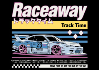 Raceaway t shirt design online