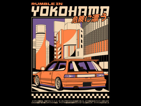 Rumble in t shirt design online Rumble in t shirt design online