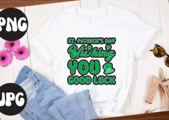 ST. Patrick’s day Wishing You Good Luck, St Patrick’s Day Bundle,St Patrick’s Day SVG Bundle,Feelin Lucky PNG, Lucky Png, Lucky Vibes, Retro Smiley Face, Leopard Png, St Patrick’s Day Png,