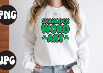 Shamrock Word ArtSt Patrick’s Day Bundle,St Patrick’s Day SVG Bundle,Feelin Lucky PNG, Lucky Png, Lucky Vibes, Retro Smiley Face, Leopard Png, St Patrick’s Day Png, St. Patrick’s Day Sublimation Transfer,Lucky